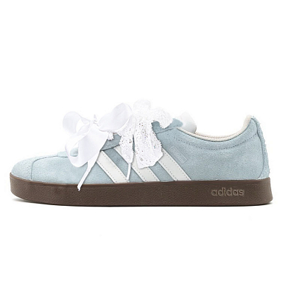 Adidas VL COURT 3.0 Low Top Skateboard Shoes Unisex Green White
