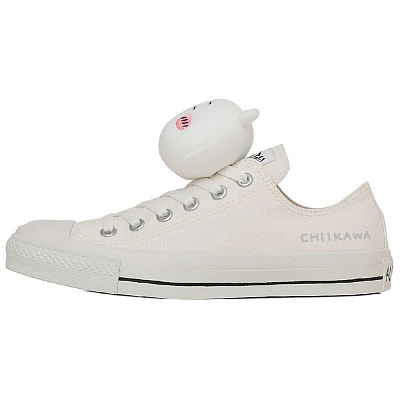 Chiikawa x Converse All Star Low Top Canvas Shoes Unisex White