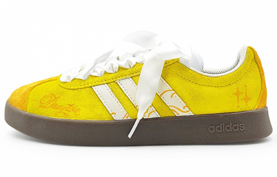 Adidas Neo VL Court 2.0 Abrasion Resistant Low Top Skateboard Shoes Unisex Yellow купить в интернет-магазине Yoocart с быстрой доставкой по России.