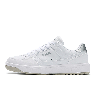 FILA TARGA 1+Round Shield Shoes Breathable And Lightweight Low Top Tennis Shoes Women's FILA White