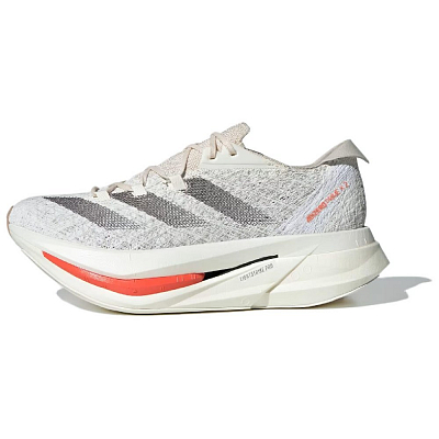 Adidas Adizero Prime X 2.0 Cushioning Abrasion Resistant Breathable Low Top Running Shoes Unisex Beige