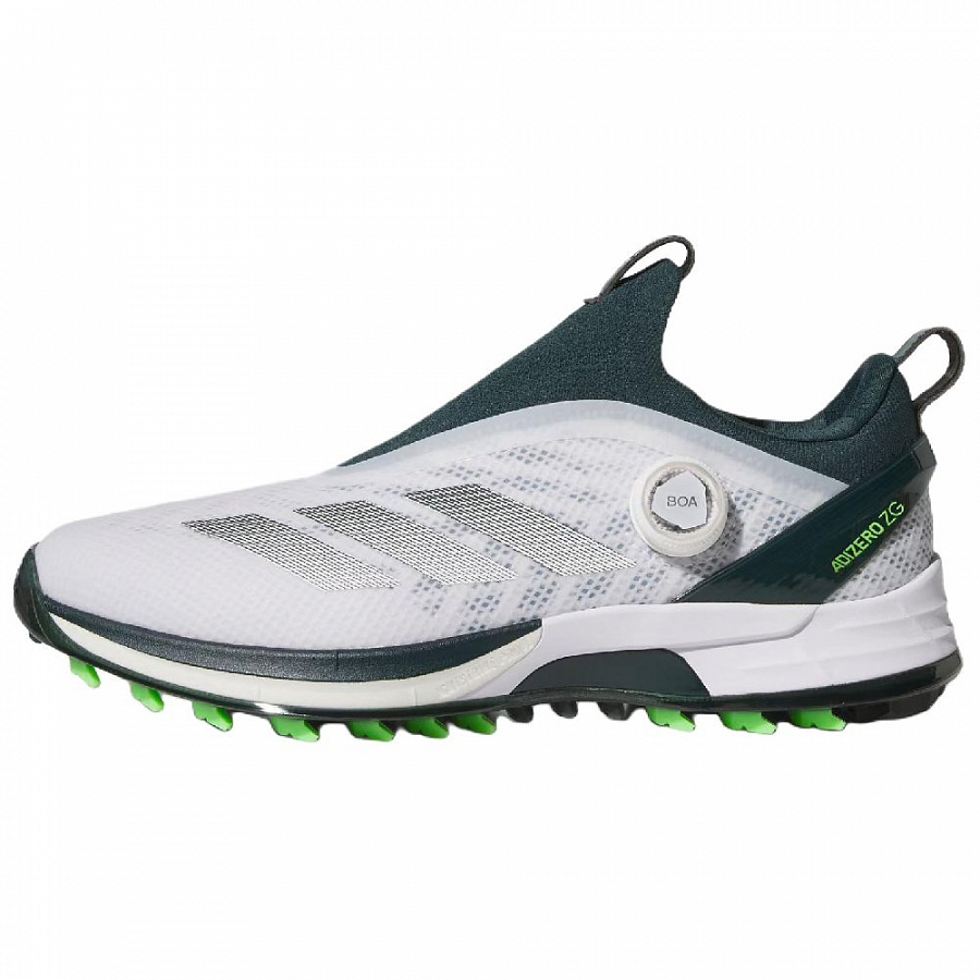 Adidas Adizero ZG Abrasion Resistant Low Top Golf Shoes Men's White Green купить в интернет-магазине Yoocart с быстрой доставкой по России.