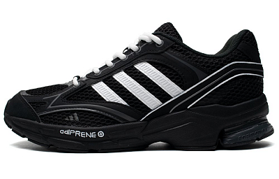 Adidas SPIRITAIN 2.0 Reverse 3 Stripes Low Top Casual Shoes Unisex Black