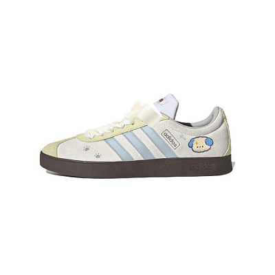 Adidas Neo VL Court Lifestyle Low Top Skateboard Shoes Unisex Ginger Yellow