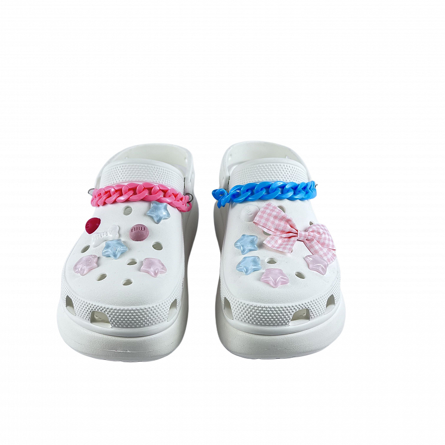 Crocs Crush Clog Clogs Unisex White купить в интернет-магазине Yoocart с быстрой доставкой по России.