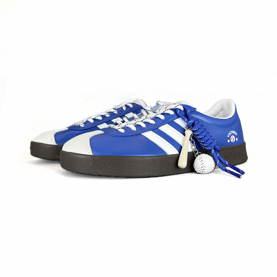 Adidas Neo VL Court 2.0 Abrasion Resistant Low Top Skateboard Shoes Unisex Blue White купить в интернет-магазине Yoocart с быстрой доставкой по России.