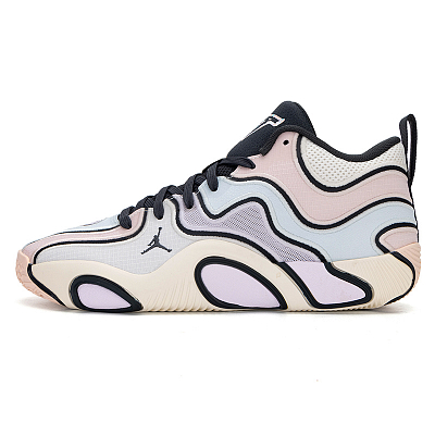 Jordan Tatum 3 Cushioning Anti-Slip And Wear-Resistant Low-Top Basketball Shoes Men's Blue Pink