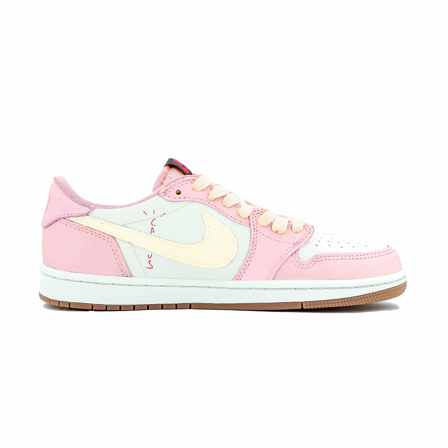 JORDAN Air JORDAN 1 Vintage Basketball Shoes Unisex Low-Top Beige Pink купить в интернет-магазине Yoocart с быстрой доставкой по России.