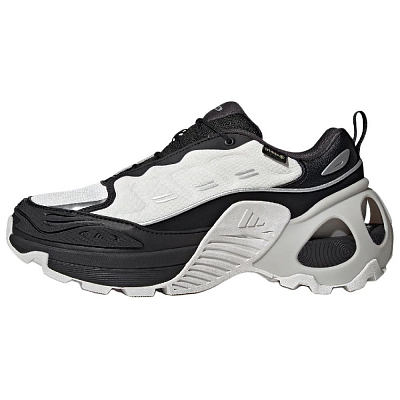 Adidas Wonder Runner Anti Slip Wear Resistant Low Top Running Shoes Unisex Black White