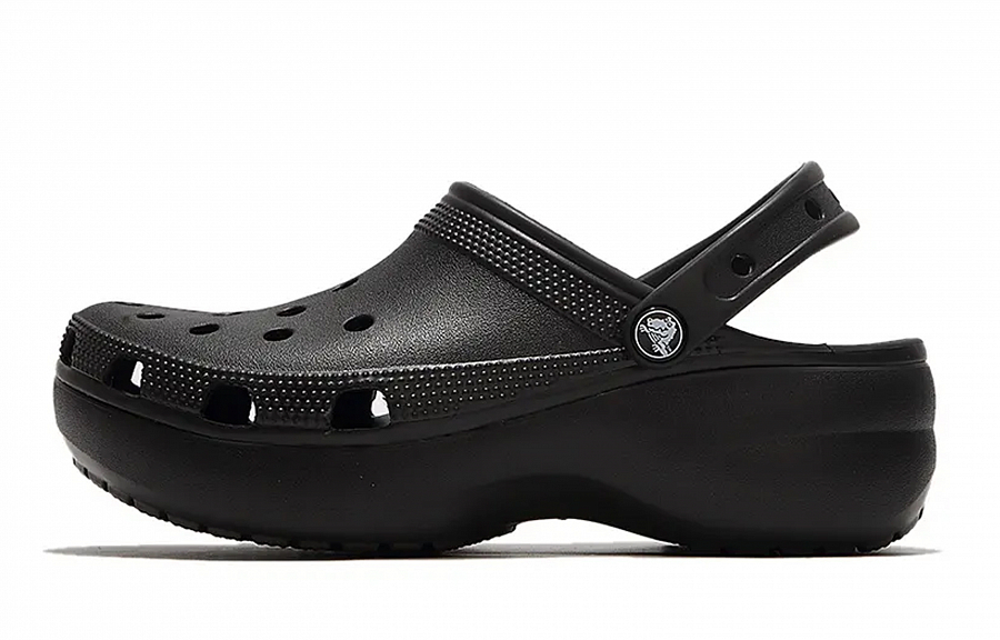 Crocs Classic Platform Clog 811 Manufacturing, Mist On Site, Special Shoe Box Clogs Women's Black Silver купить в интернет-магазине Yoocart с быстрой доставкой по России.