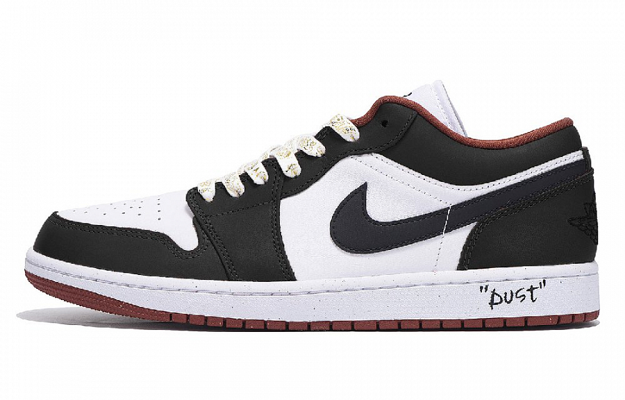 Jordan Air Jordan 1 Low Top Vintage Basketball Shoes Unisex Black Red купить в интернет-магазине Yoocart с быстрой доставкой по России.