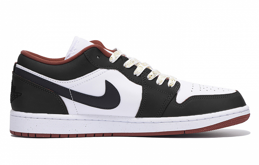 Jordan Air Jordan 1 Low Top Vintage Basketball Shoes Unisex Black Red купить в интернет-магазине Yoocart с быстрой доставкой по России.