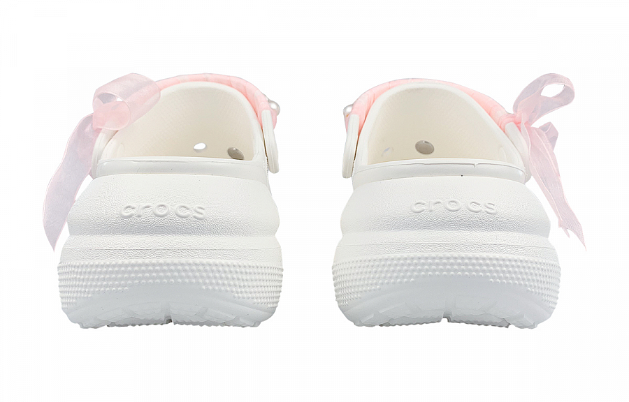Crocs Crush Clog Clogs Unisex White купить в интернет-магазине Yoocart с быстрой доставкой по России.