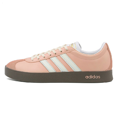 Adidas Neo VL Court 2.0 Pink Melody Dreamy Abrasion Resistant Low Top Skateboard Shoes Unisex Pink