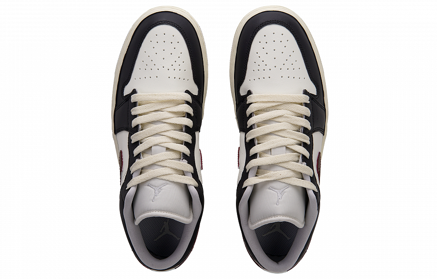 Jordan Air Jordan 1 Cocoa Pie Low Top Vintage Basketball Shoes Women's Dark Brown купить в интернет-магазине Yoocart с быстрой доставкой по России.