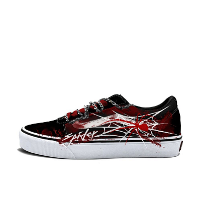 Vans Ward Low Top Skateboard Shoes Women's Red