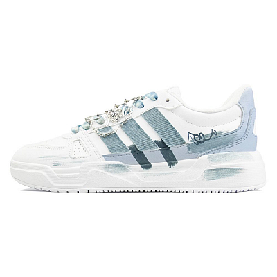 Adidas LITE BALLER Low Top Skateboard Shoes Unisex Blue White