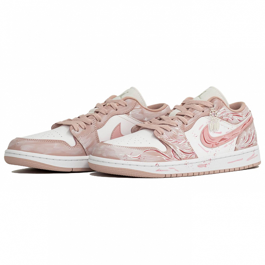 Jordan Air Jordan 1 Vintage Basketball Shoes Unisex Low Top White купить в интернет-магазине Yoocart с быстрой доставкой по России.