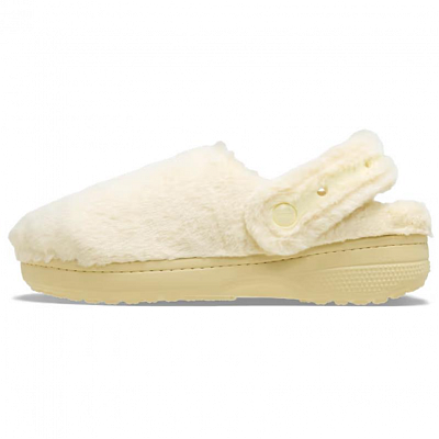 Crocs Wrap-toe Slippers Unisex Beige
