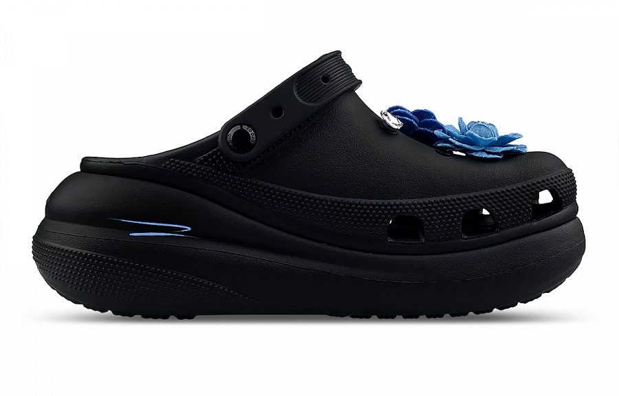 Crocs Crush Clog Classic Clog Clogs Unisex Black Blue купить в интернет-магазине Yoocart с быстрой доставкой по России.