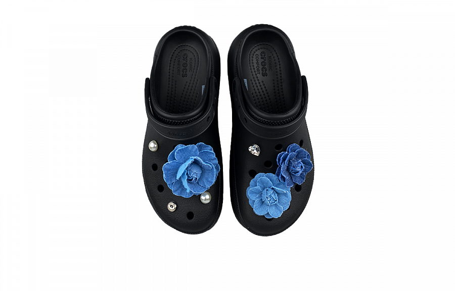 Crocs Crush Clog Classic Clog Clogs Unisex Black Blue купить в интернет-магазине Yoocart с быстрой доставкой по России.