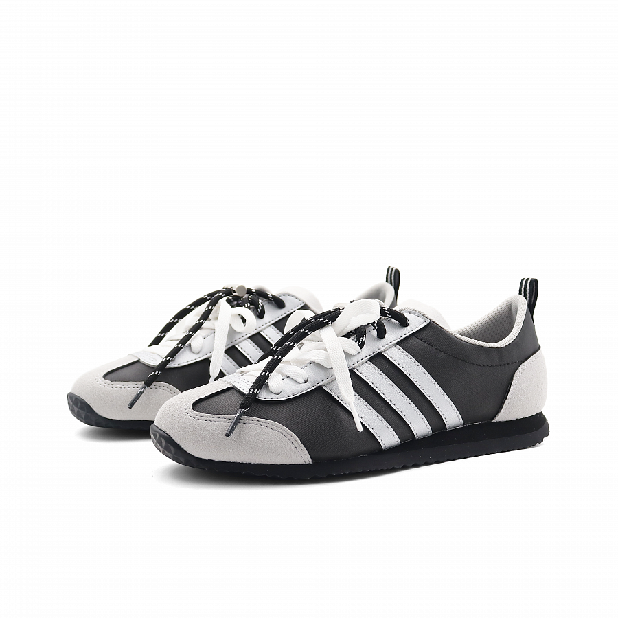 Adidas VS JOG 2.0 Naughty Doll, Silver Wings Anti Slip Wear Resistant Low Top Casual Shoes Unisex Black Silver купить в интернет-магазине Yoocart с быстрой доставкой по России.