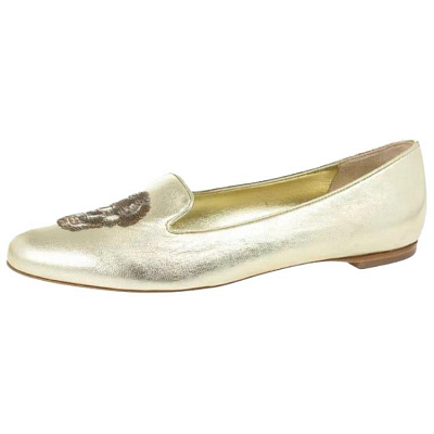 Alexander McQueen Casual Single Shoes Women's Gold