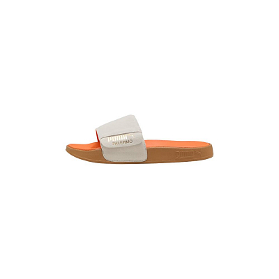 PUMA Leadcat 2.0 Slide Slippers Unisex White Orange