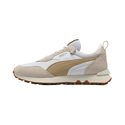 PUMA Rider FV Low Top Casual Shoes Unisex White Brown
