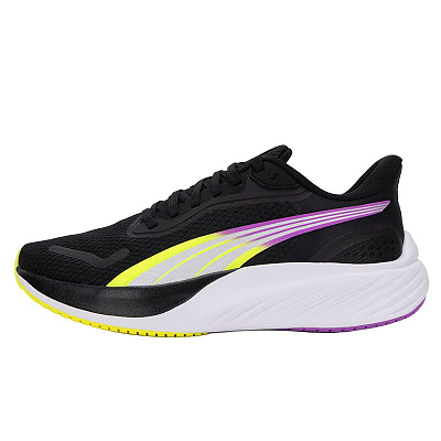 PUMA Pounce Lite Anti Slip Wear Resistant Low Top Casual Running Shoes Unisex Black