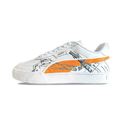 PUMA CAVEN DIME Skateboard Shoes Unisex Low-Top Gray
