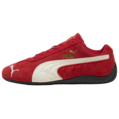 PUMA Speedcat Collection Abrasion Resistant Low Top Casual Shoes Unisex Red White