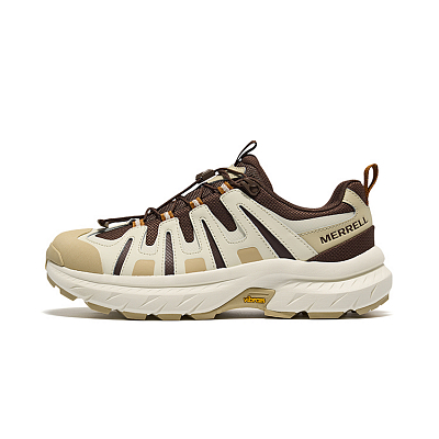 MERRELL Anti Slip And Wear Resistant Breathable Low Top Hiking Shoes Men's Khaki Brown
