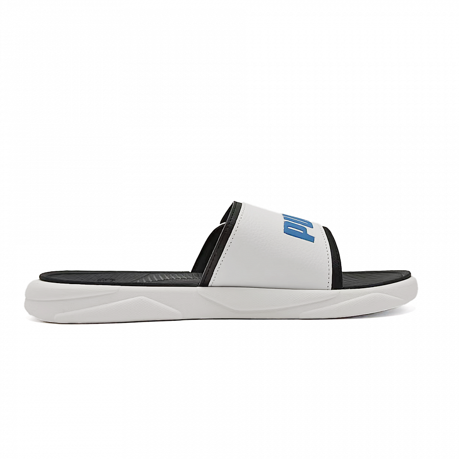 PUMA ROYALCAT COMFORT 2 Rubber Odor Resistant Slide Slippers Unisex Blue Black White купить в интернет-магазине Yoocart с быстрой доставкой по России.