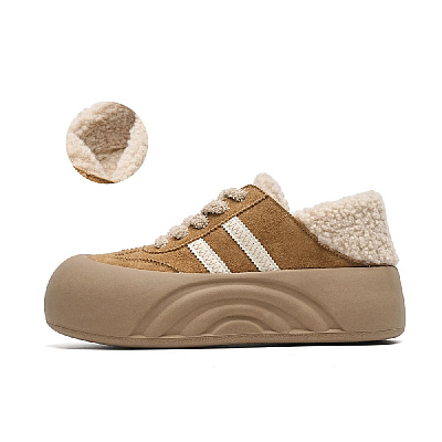 EBLAN Skateboard Shoes Women's Camel