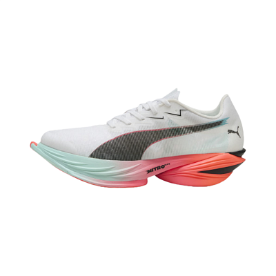 PUMA Fast R Nitro Elite 3 White Glowing Red Mint