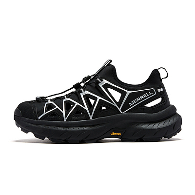 MERRELL FUSION FRAME SC Slip Resistant, Waterproof, And Breathable River Trekking Shoes Unisex Black Silver