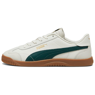 PUMA Club 5v5 Low Top Skateboard Shoes Unisex White Gray