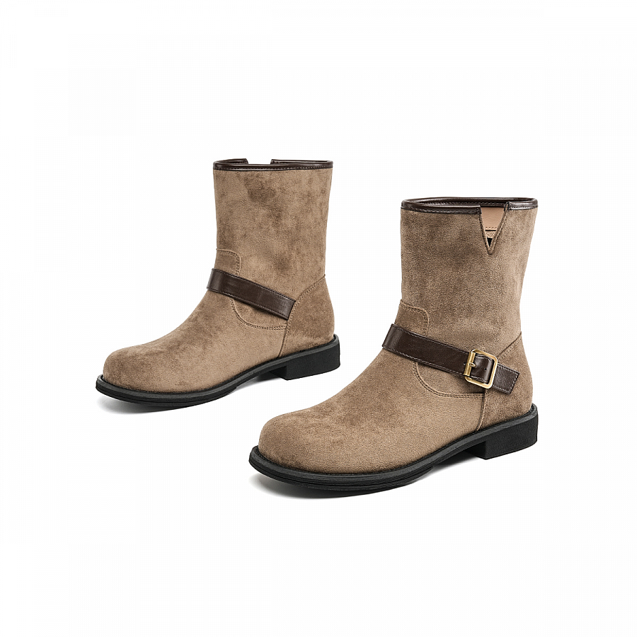 EBLAN Ankle Boots Women's Khaki купить в интернет-магазине Yoocart с быстрой доставкой по России.