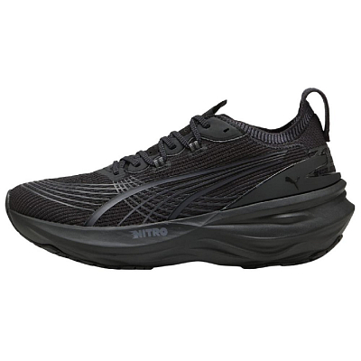 PUMA ForeverRun NITRO™ II Anti Slip Wear Resistant Low Top Casual Running Shoes Men's Black