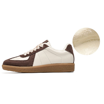EBLAN Skateboard Shoes Women's Brown