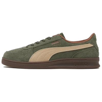 PUMA Indoor R Suede Dark Olive Haute Coffee