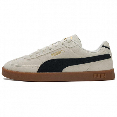 PUMA Club II Era Skateboard Shoes Unisex Low Top White Black