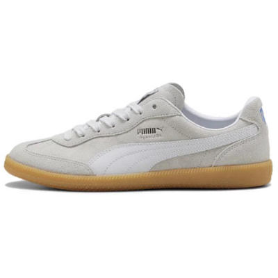PUMA Low Top Skateboard Shoes Unisex Gray White