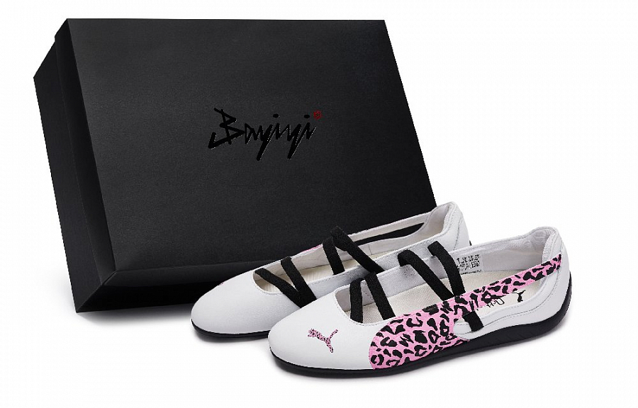 PUMA Speedcat Low Top Casual Shoes Women's Black White Pink купить в интернет-магазине Yoocart с быстрой доставкой по России.
