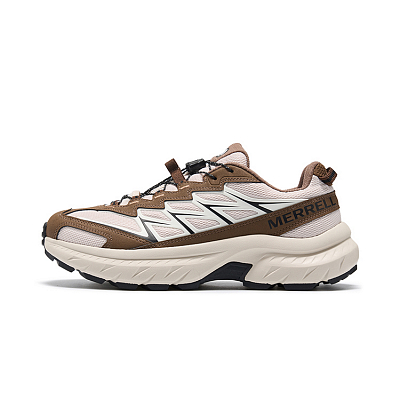 MERRELL FREE STRIDE LITE Abrasion Resistant Low Top Hiking Shoes Men's Beige Brown