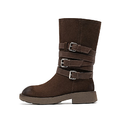 EBLAN Ankle Boots Women's Brown