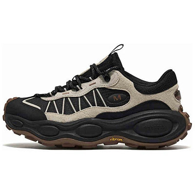 MERRELL HYDRO NEXT Cushioning, Slip Resistant, Abrasion Resistant Grip Low Top Hiking Shoes Unisex Black Khaki