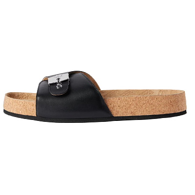 Scholl x Balenciaga Slip Resistant Slide Slippers Men's Black