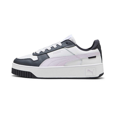 PUMA Warm And Wear-Resistant Low-Top Skateboard Shoes Women's Black White